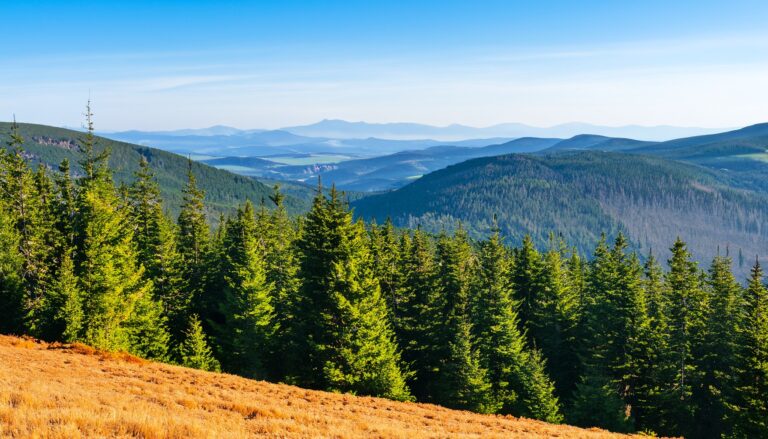 Firefly Beskydy mountains and Lysa mountain in czechia 31264