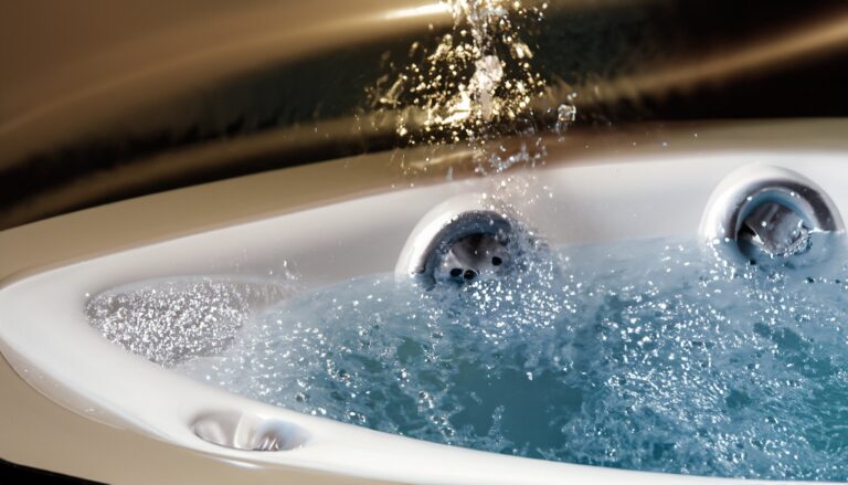 Firefly Whirlpool with champaign 6857